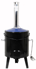 Combi Chimney BBQ grill Soup Stove 